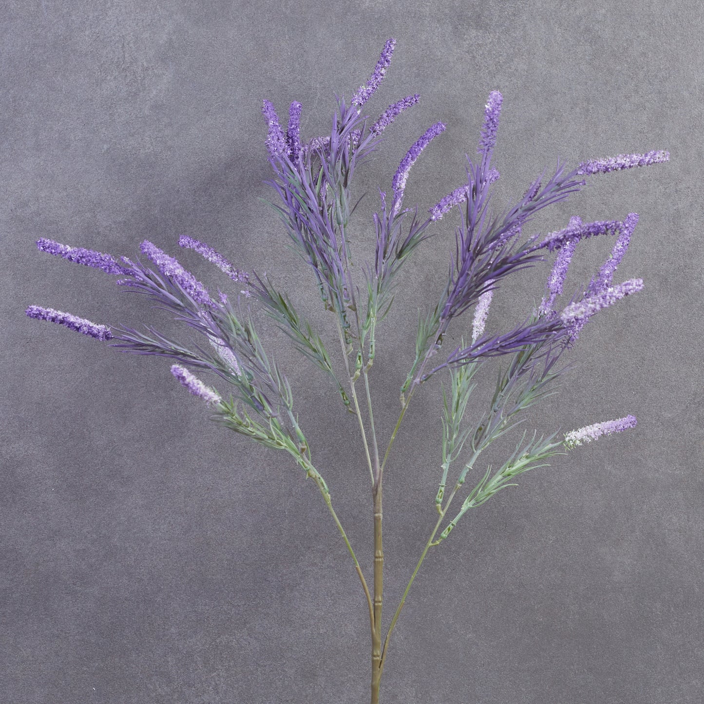 Artificial Wild Rush Stem Lavender - Set of 2