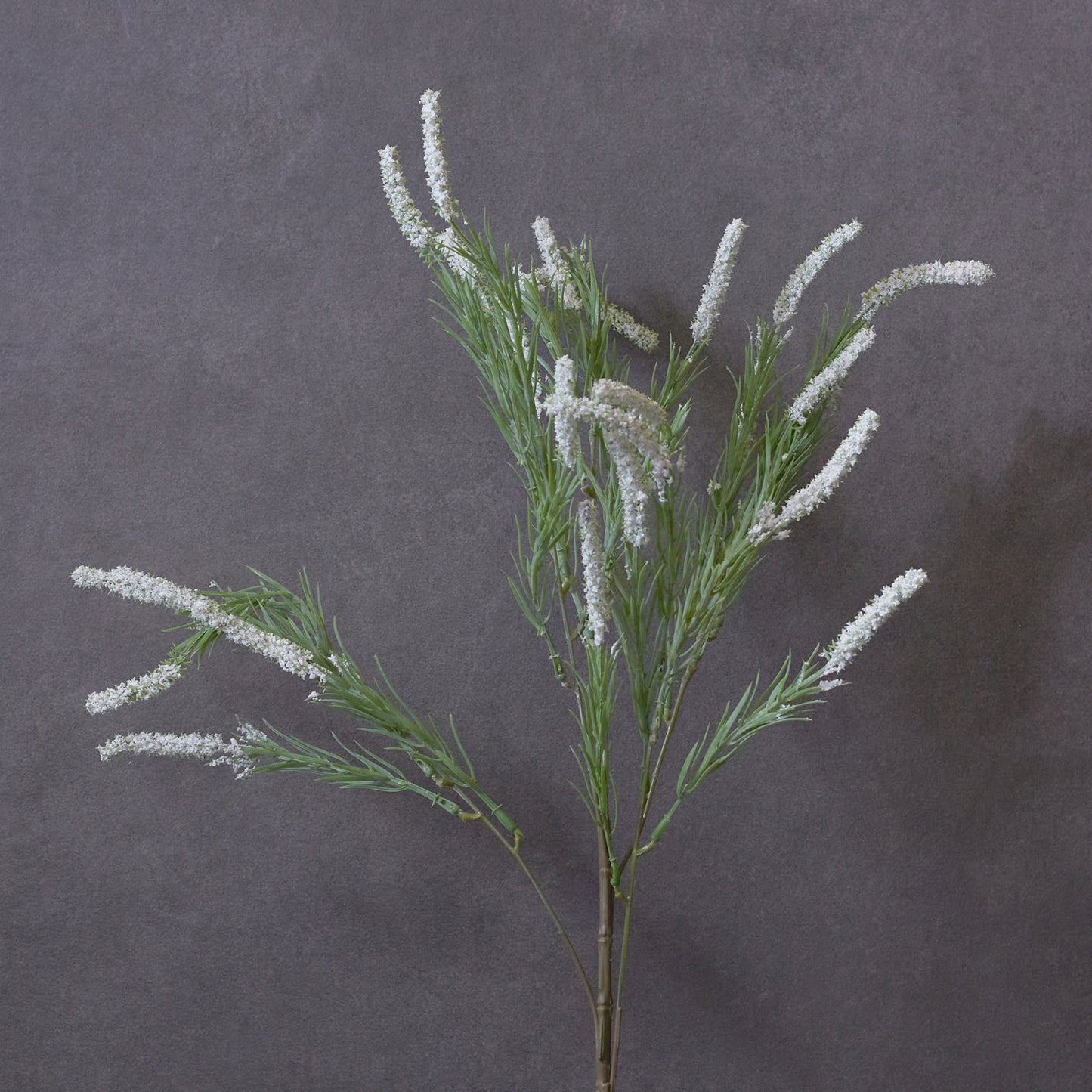Artificial Wild Rush Stem White - Set of 2