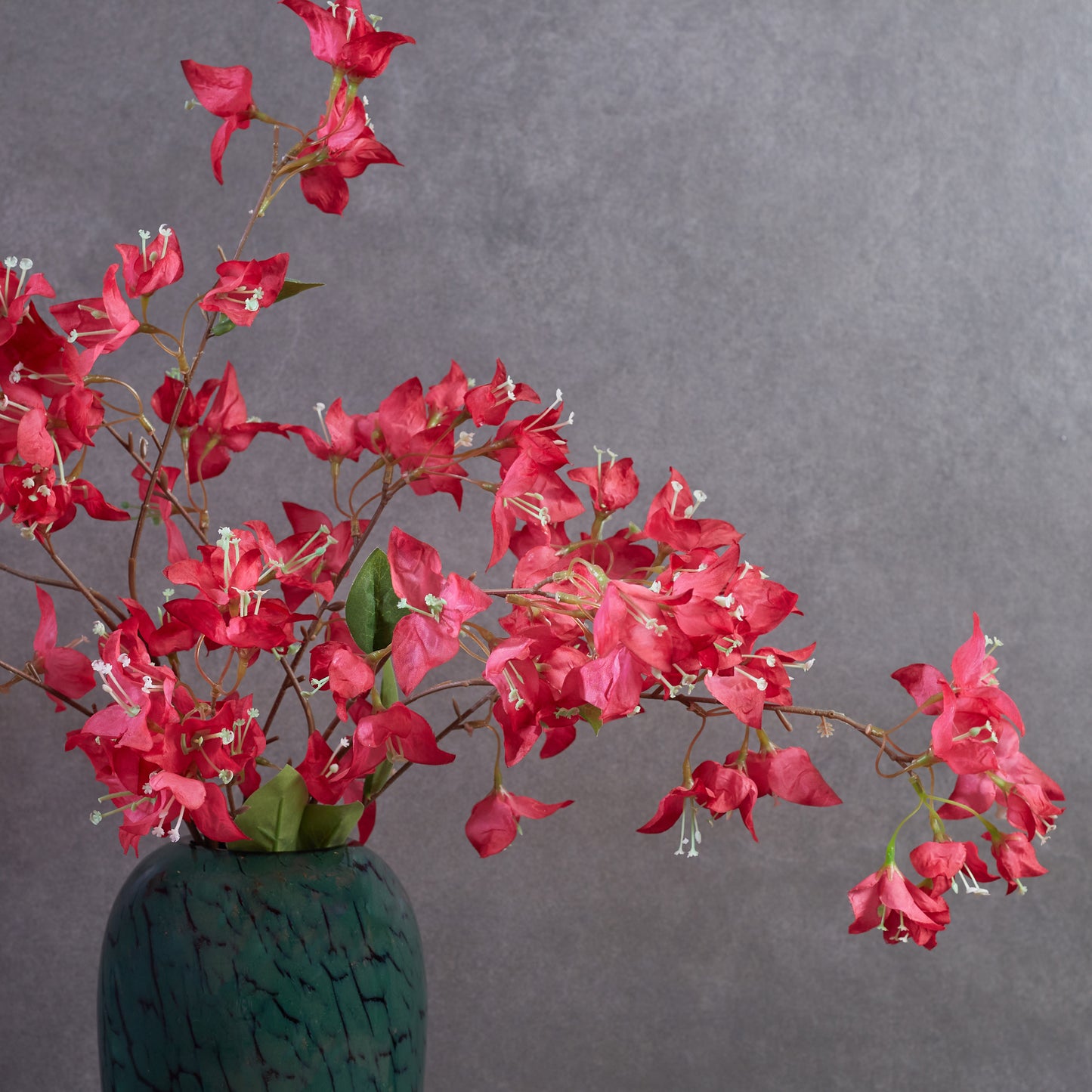 Artificial Bougainvillea Stem Red