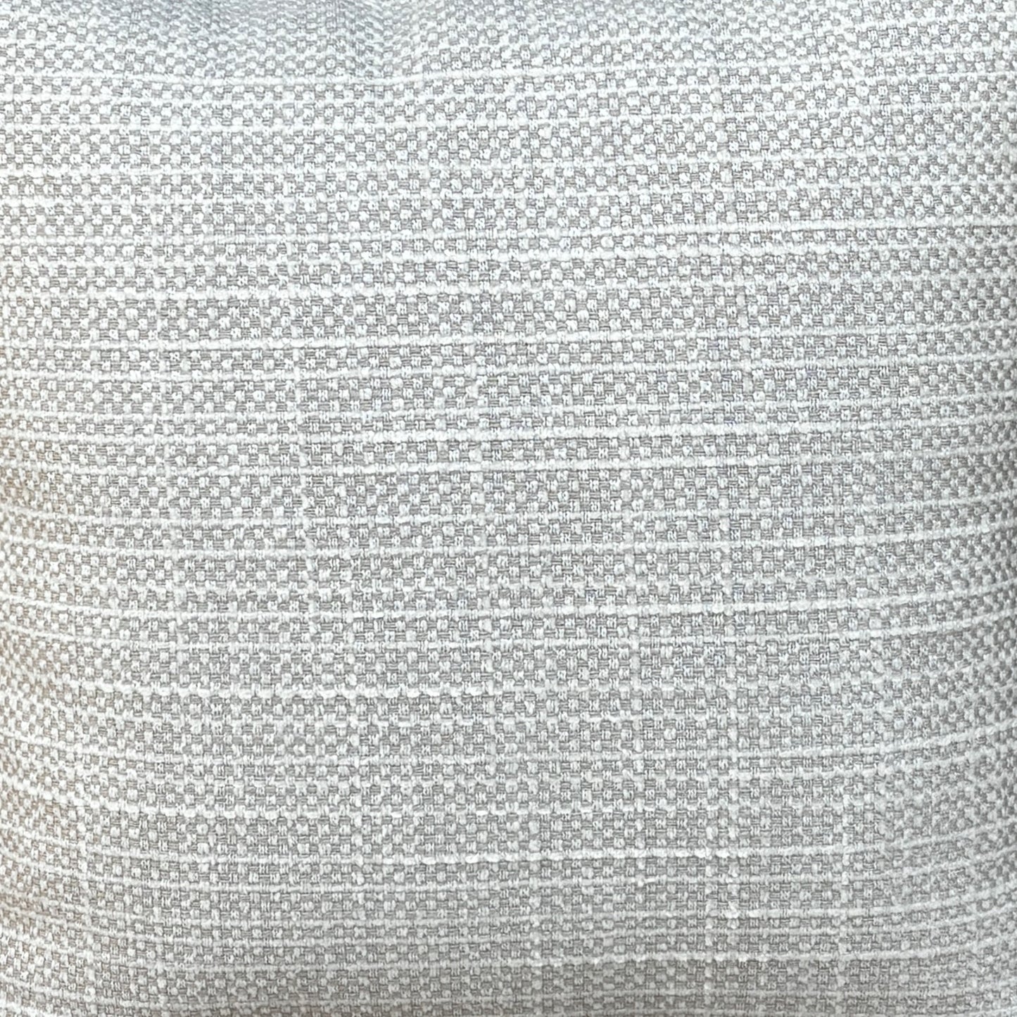 Beige Woven Linen Cushion Cover 18 x 18