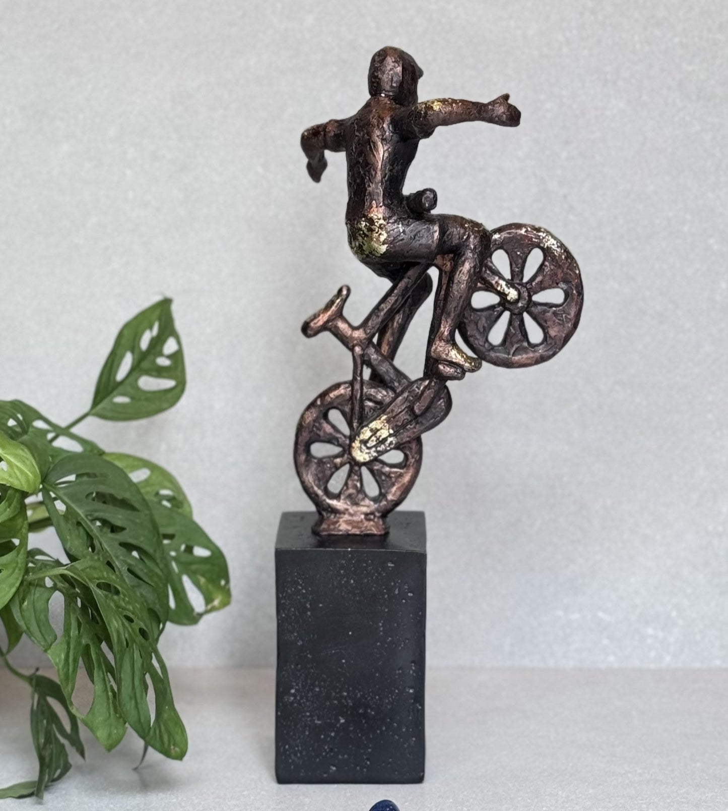 Bicycle Man Sculpture