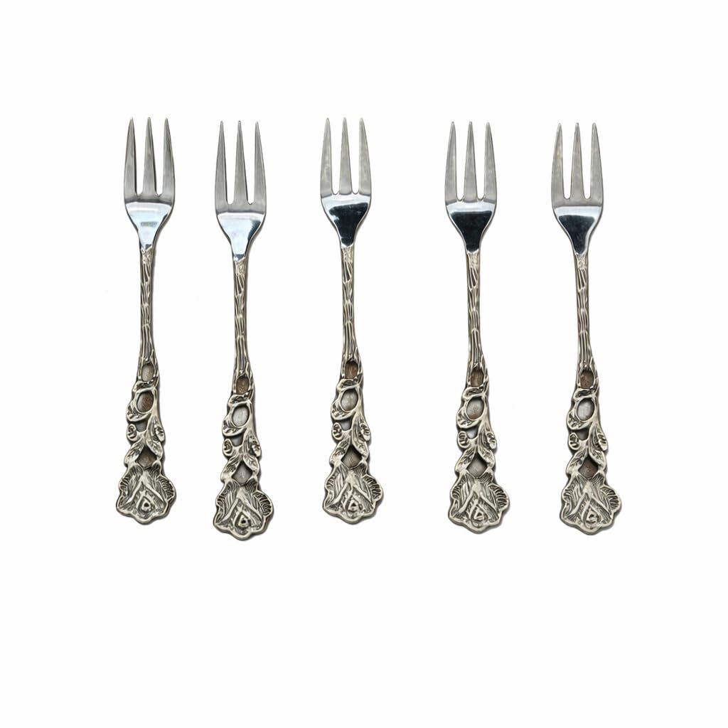 Rose Fruit Forks - Set of 6