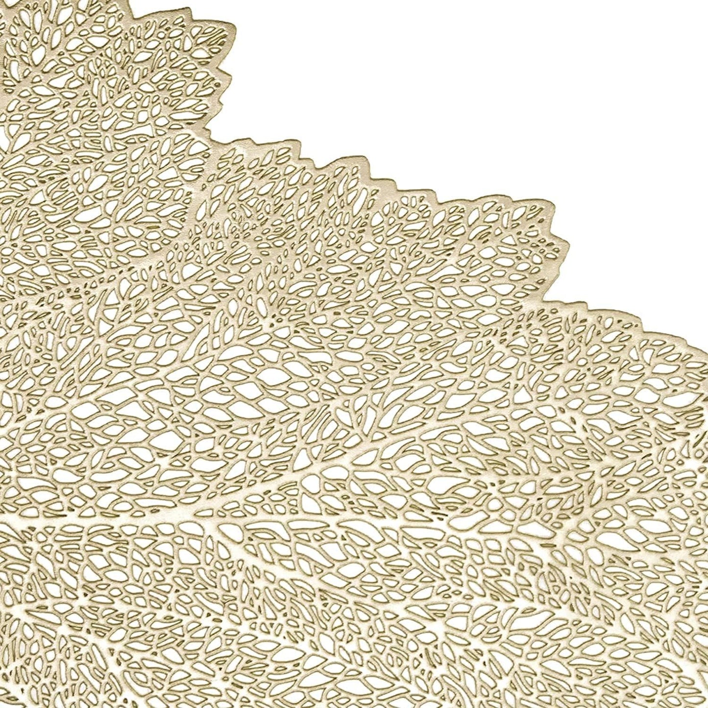 Gold Leaf Placemats Set Of 2