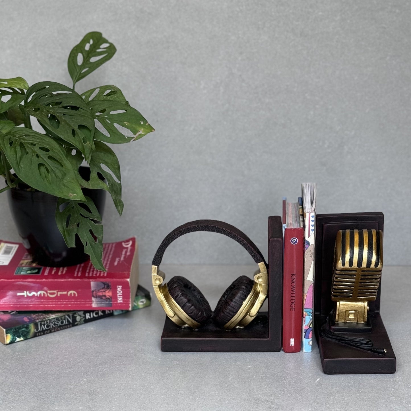 Headphone Bookends