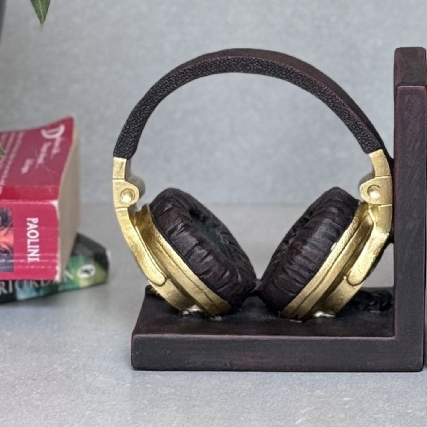 Headphone Bookends