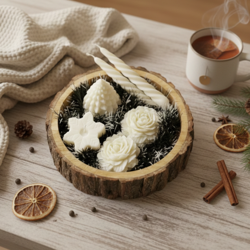 Fragrant Soy Candle Gift Bundle - Set Of 4