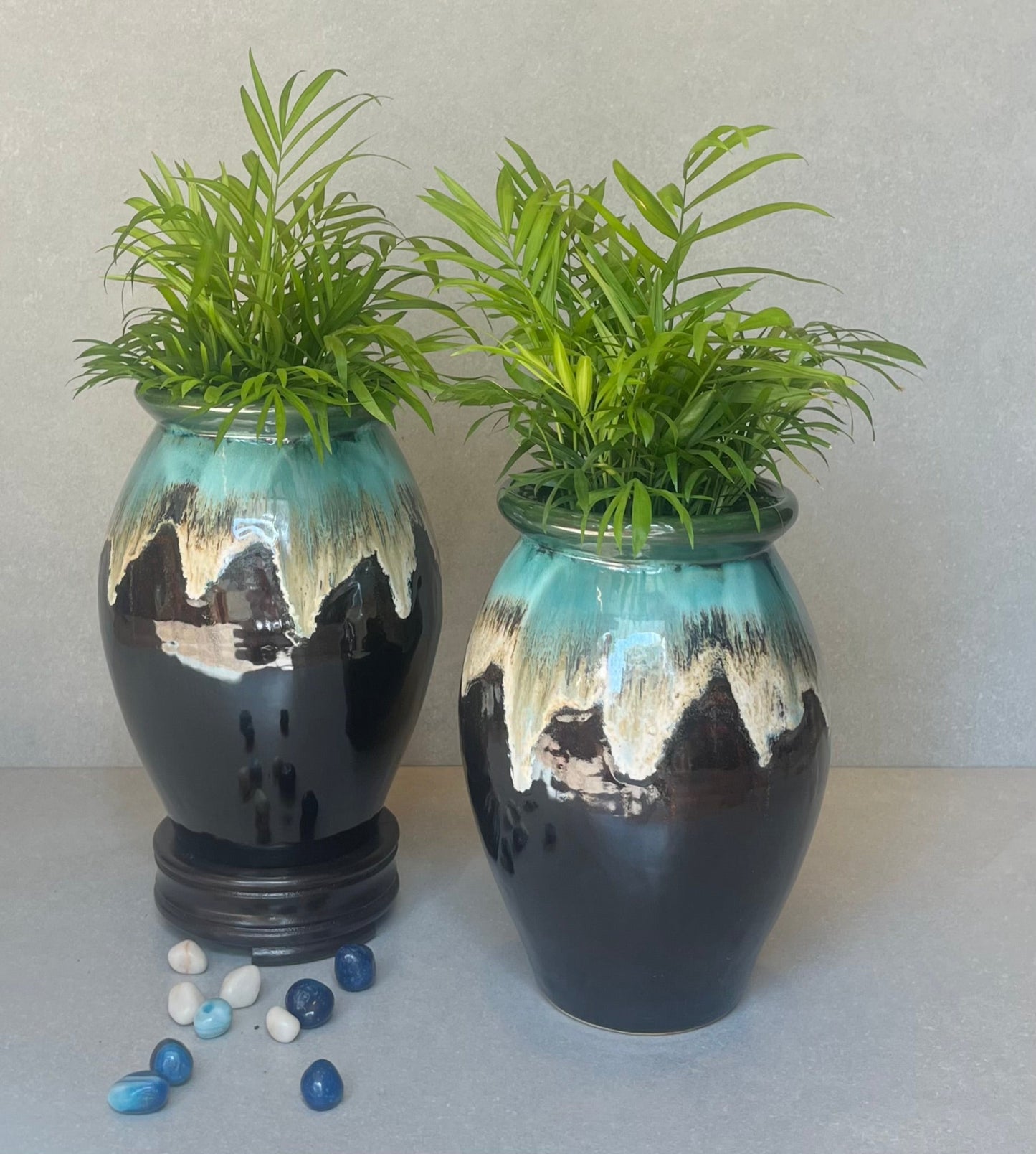 Glazed Ceramic Kulhad Planter Small