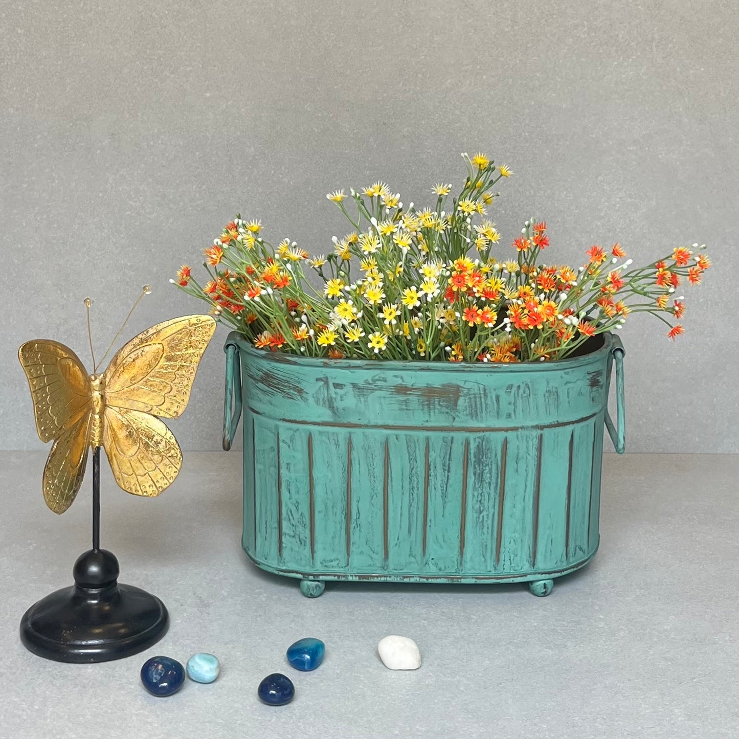 Artificial Small Flower Bunch Yellow