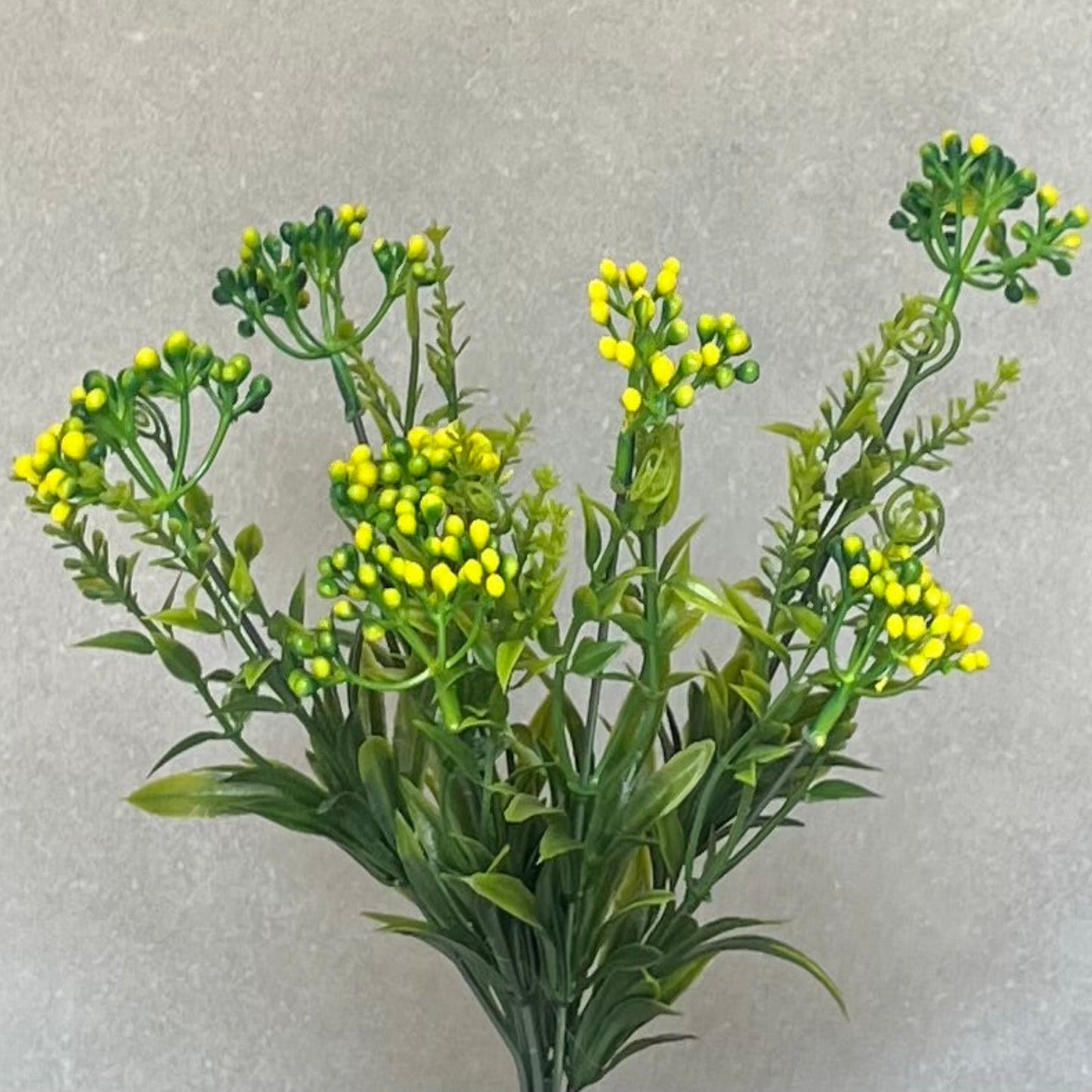 Artificial Yellow Berry Bunch