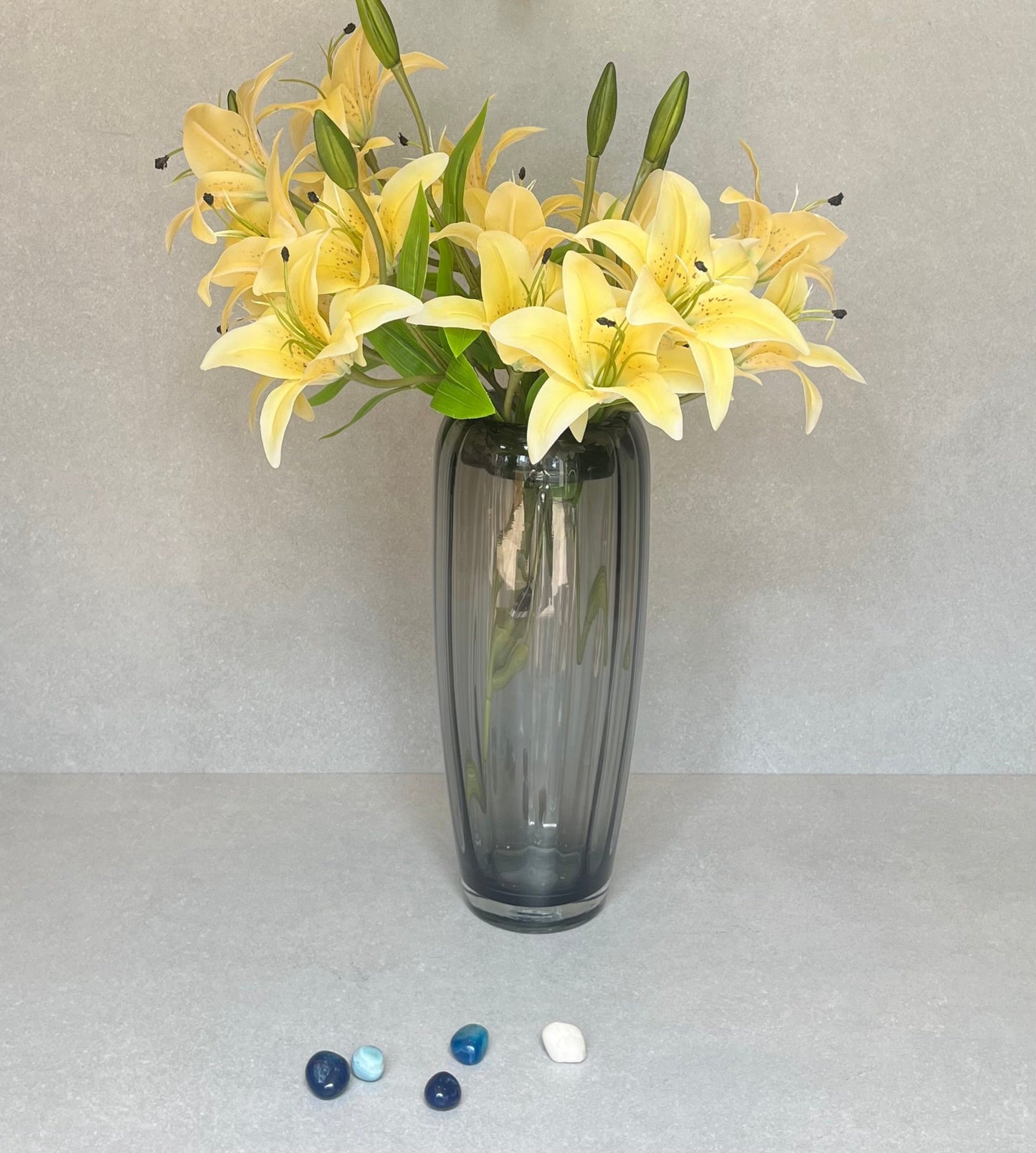 Artificial Lily Bunch Yellow