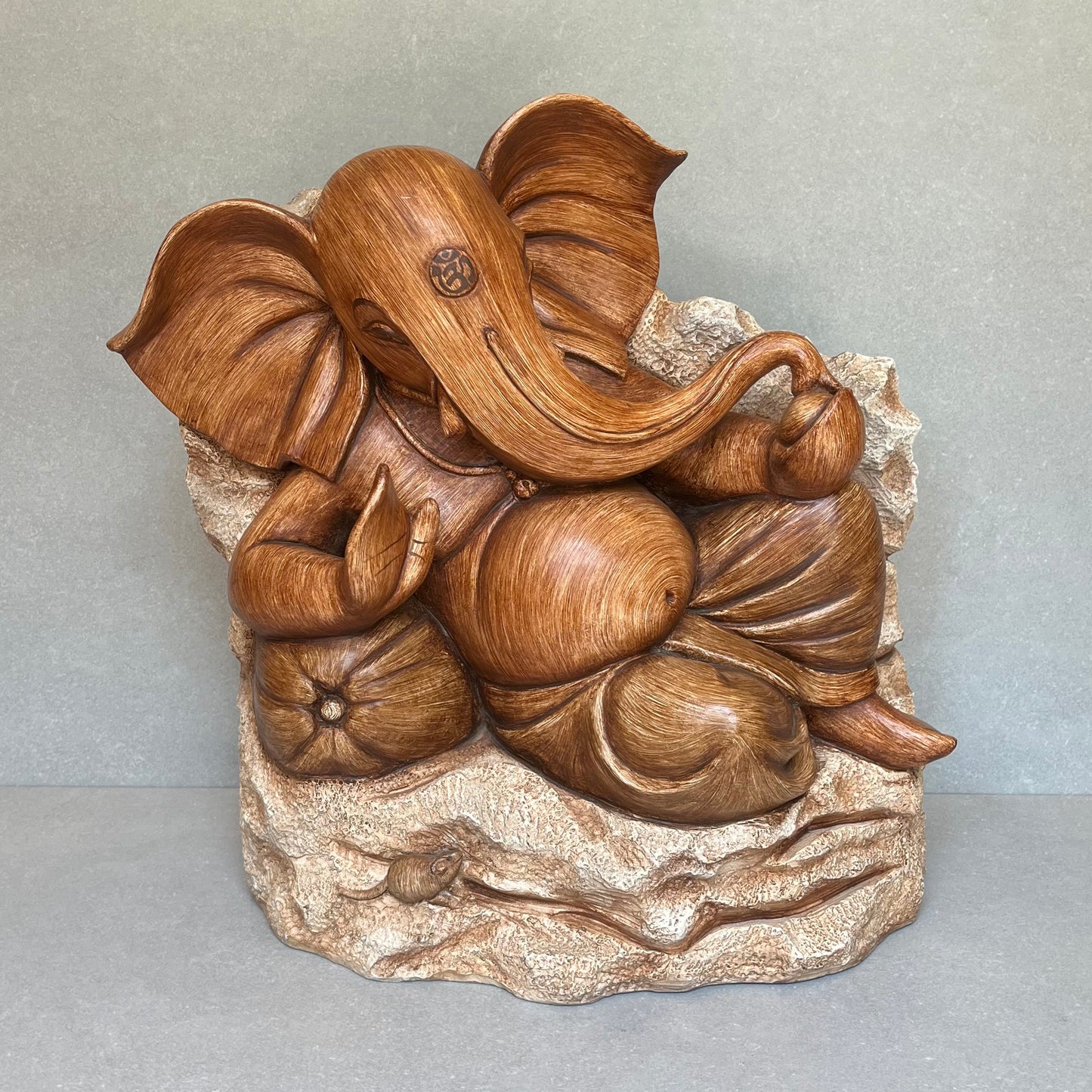 Resting Ganesha Sculpture