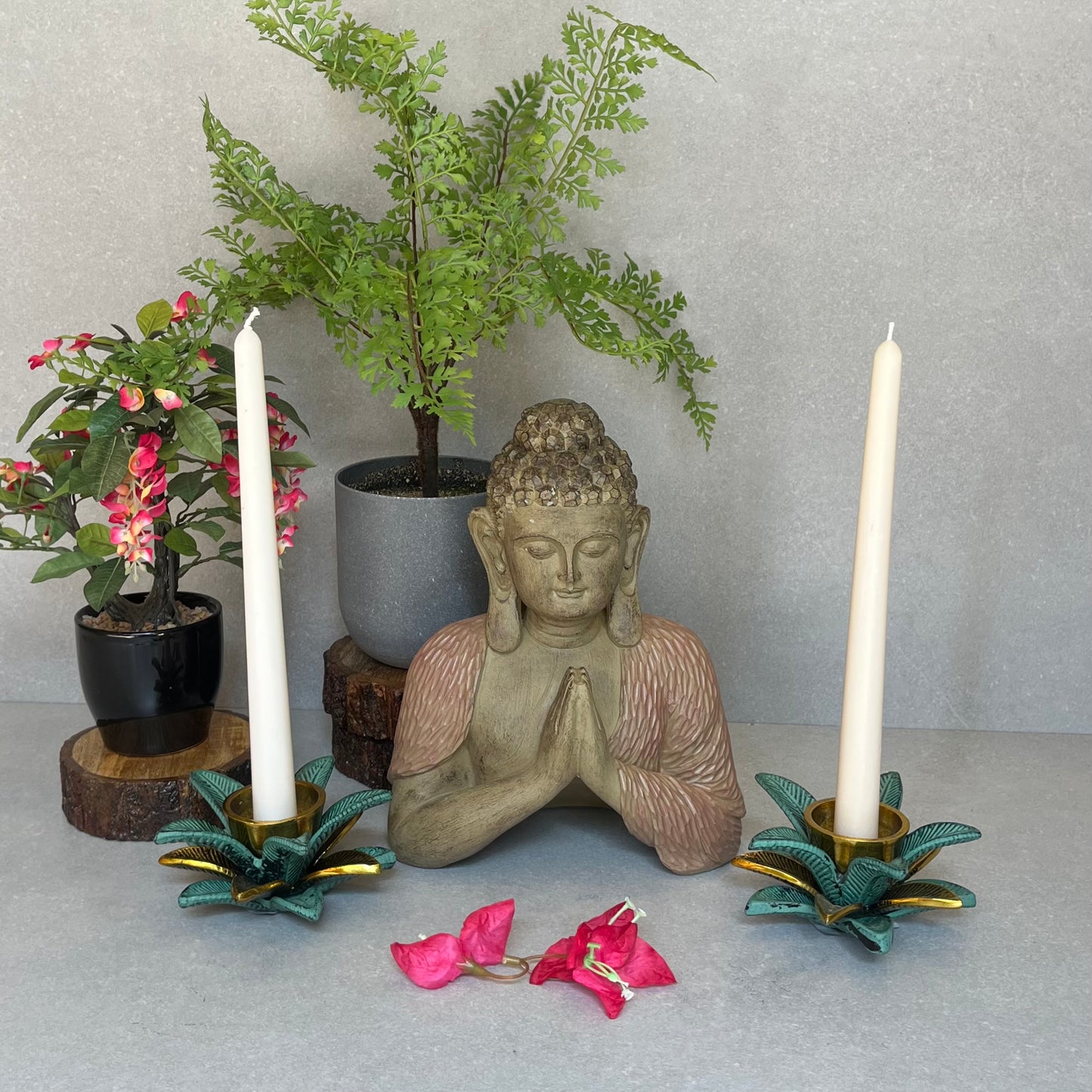 Welcoming Buddha Figurine