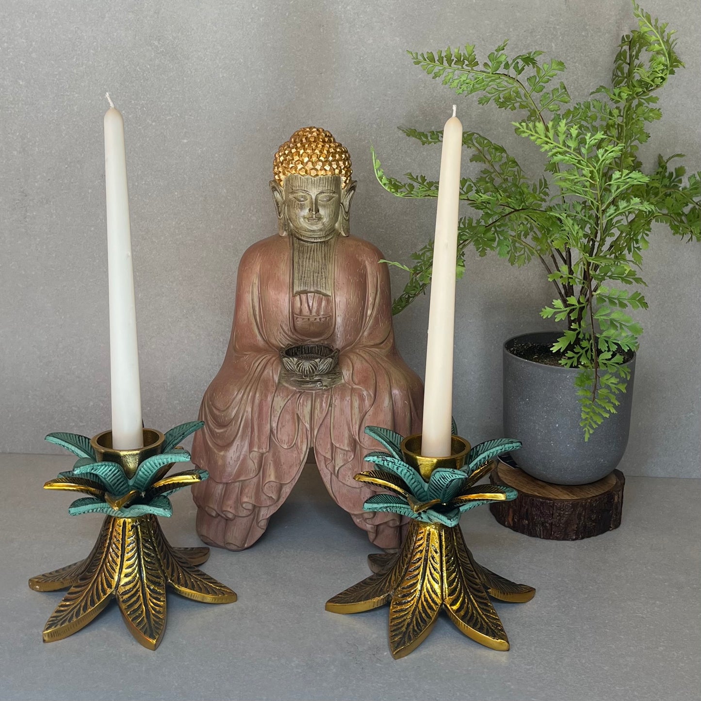 Tranquil Sitting Buddha Figurine