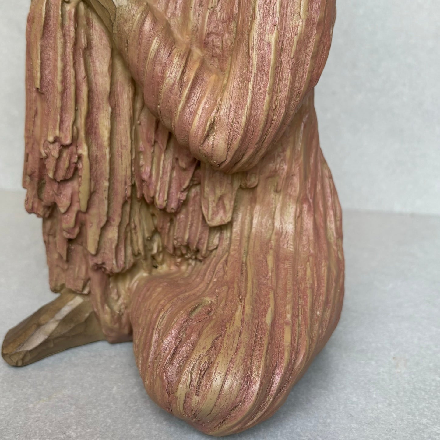 Resting Buddha Figurine - Pink