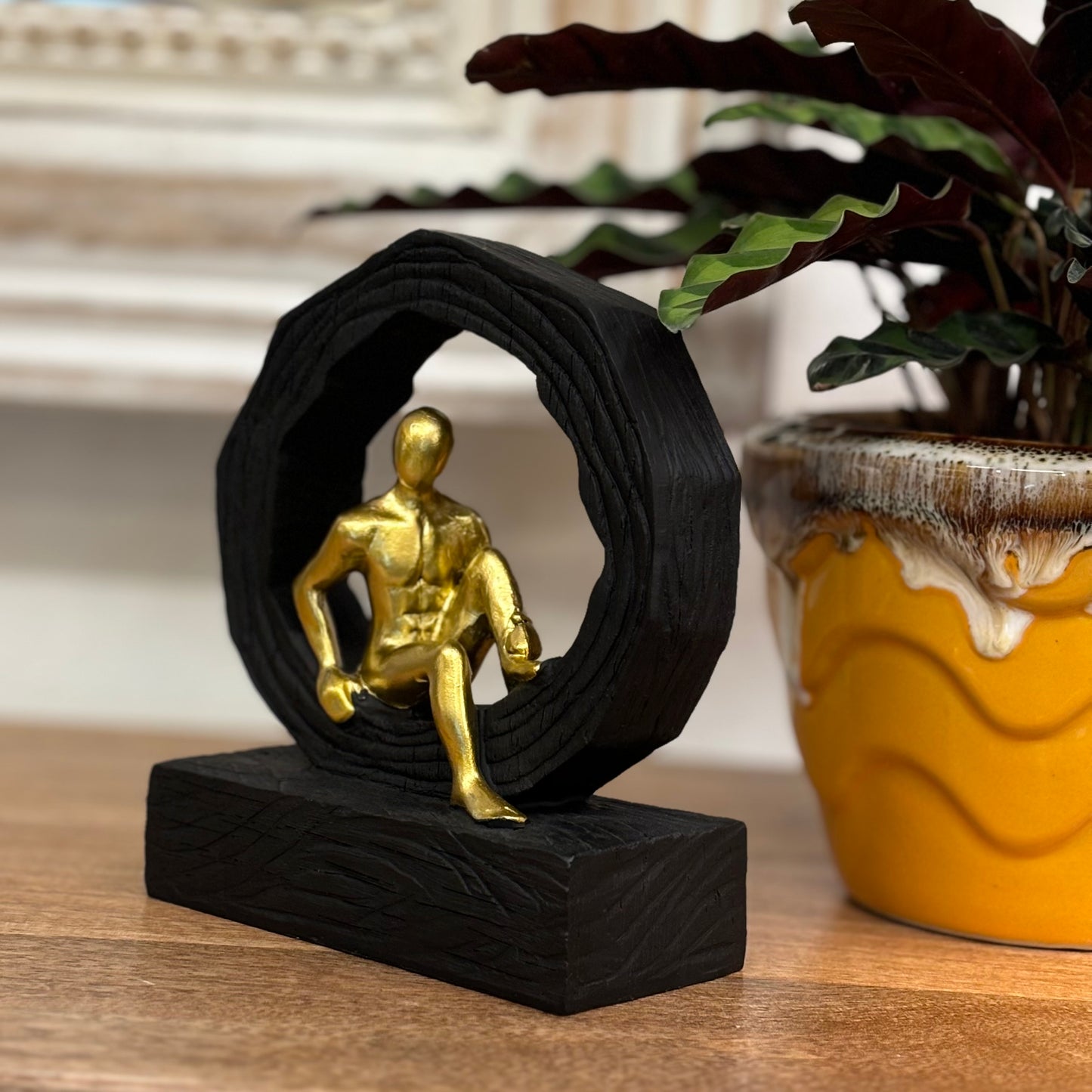 Sitting Figure Sculpture