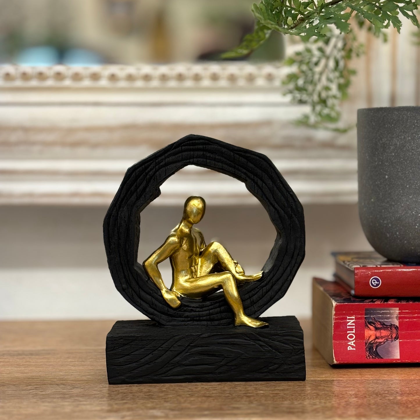 Sitting Figure Sculpture