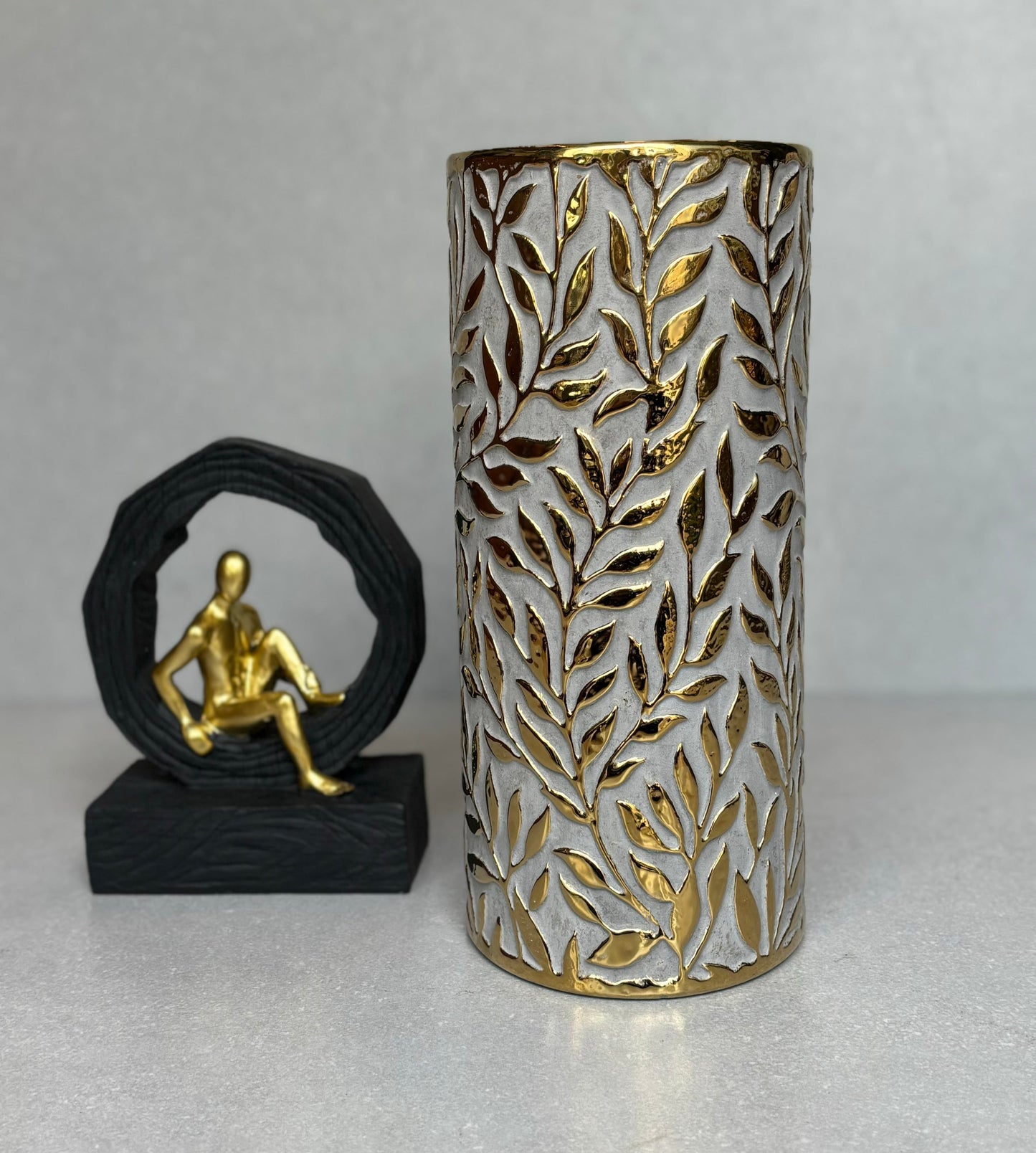 Ceramic Leaf Vase