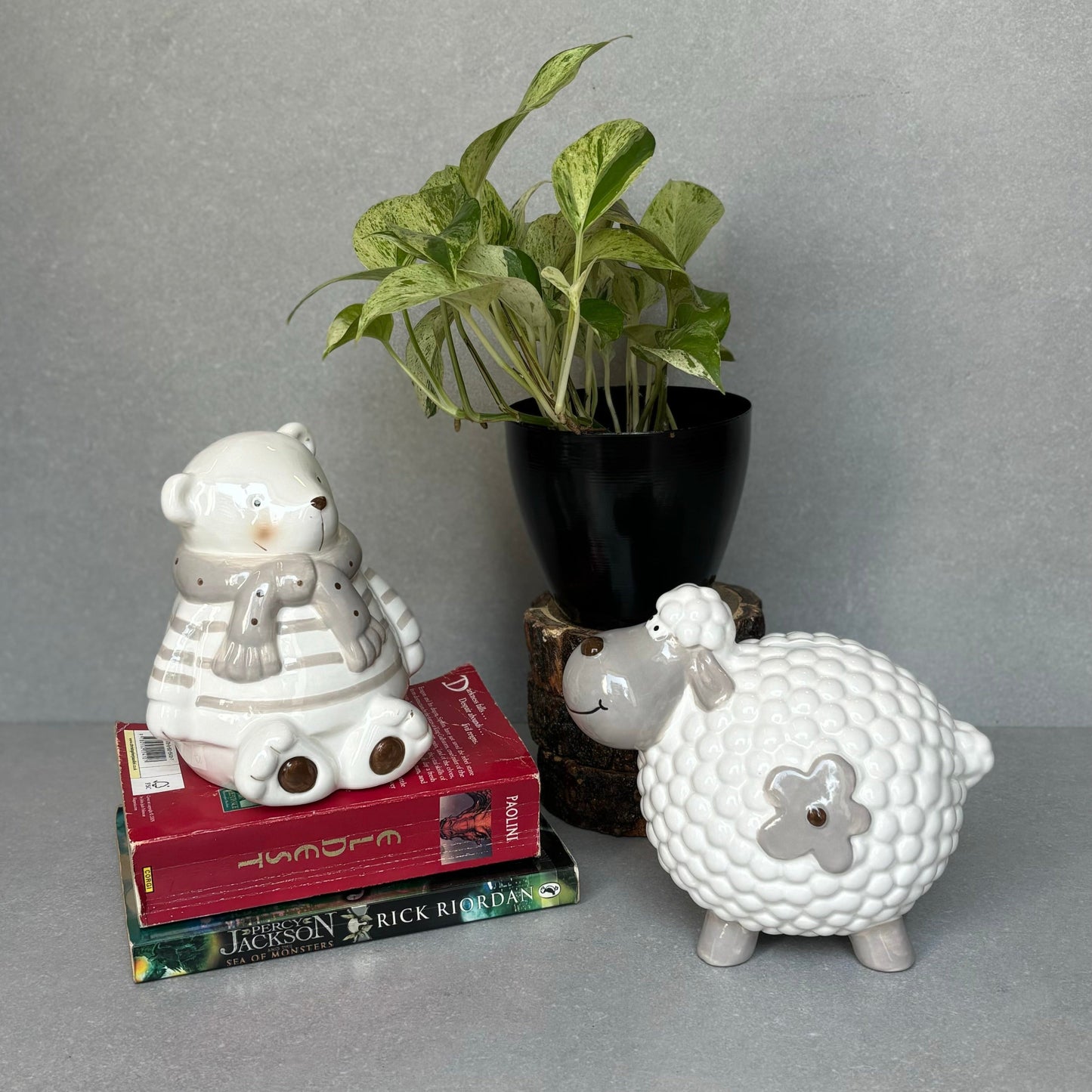 Cute Ceramic Sheep Piggy Bank
