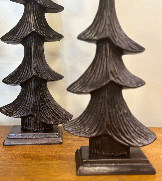 Rustic Christmas Tree Candlestand