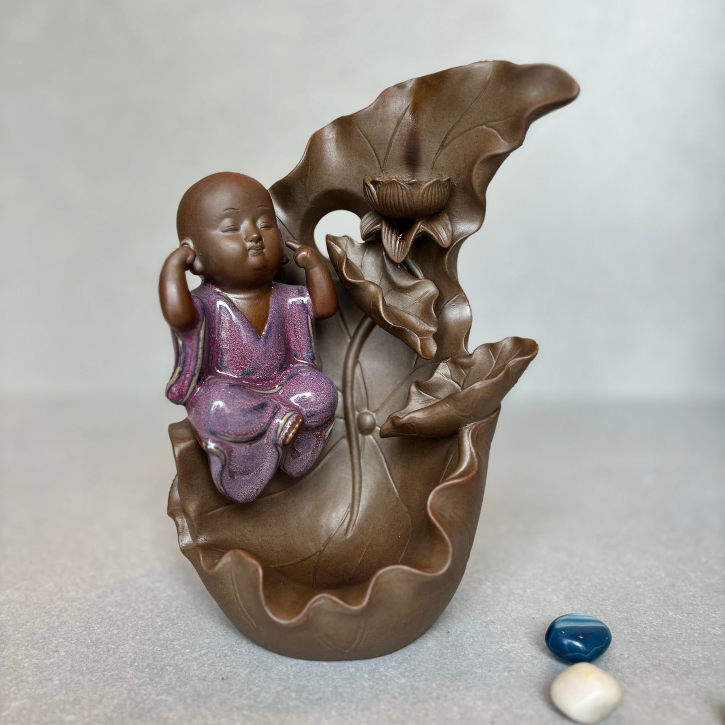 Cute Monk Backflow Burner