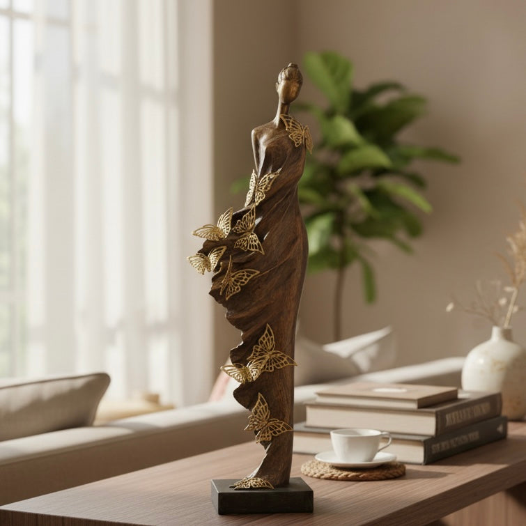 Butterfly Lady Sculpture
