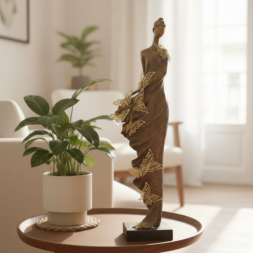 Butterfly Lady Sculpture