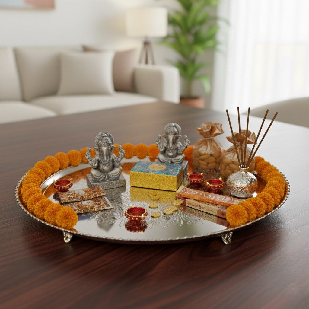 Brass & Steel Celebration Tray