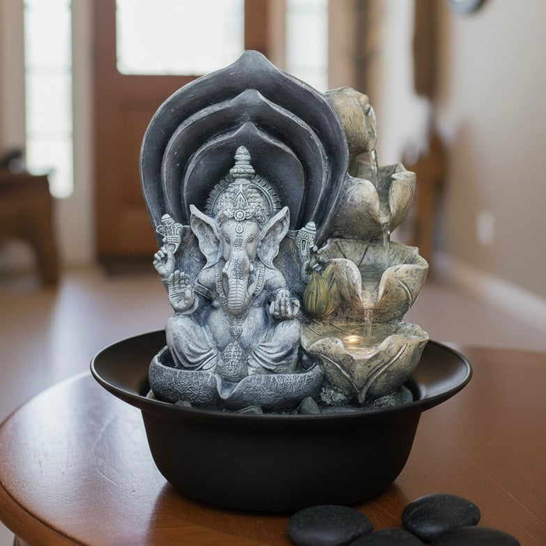 Tabletop Ganesha Fountain