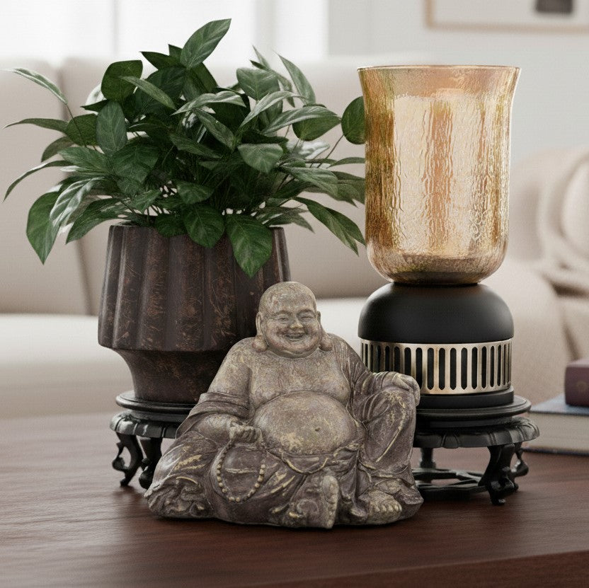 Laughing Buddha Sculpture