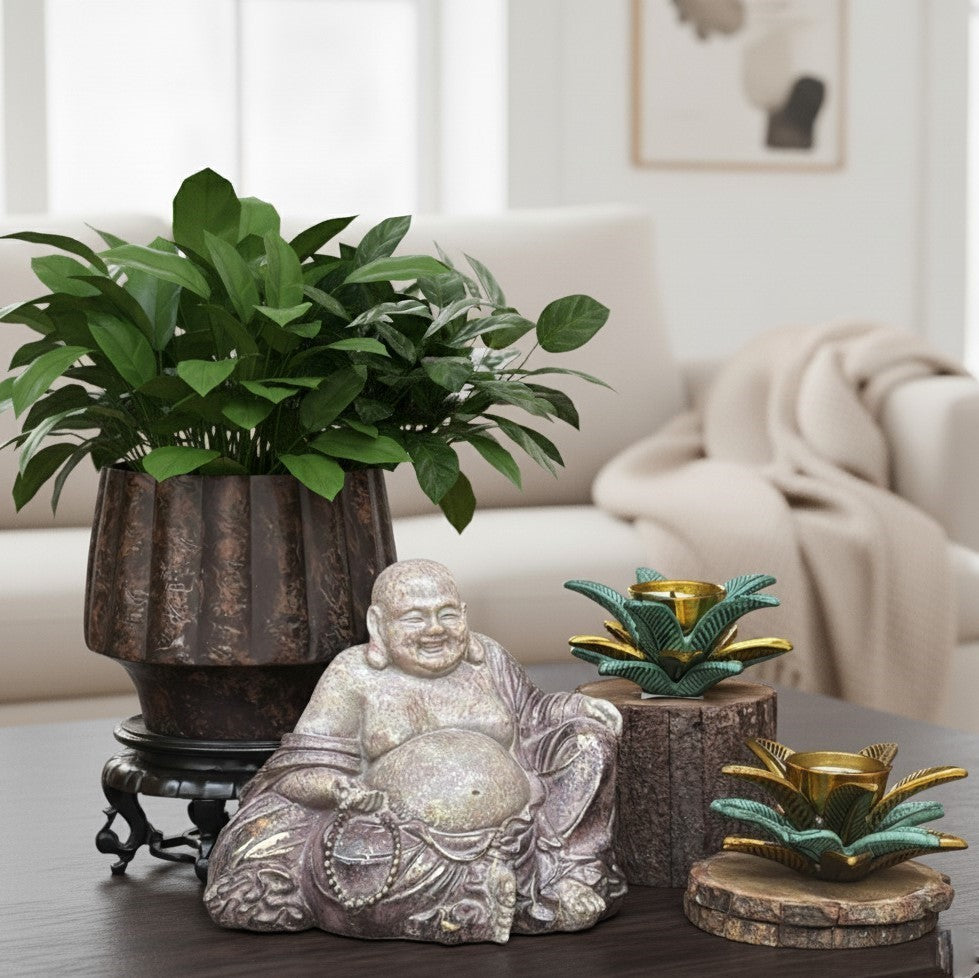 Laughing Buddha Sculpture