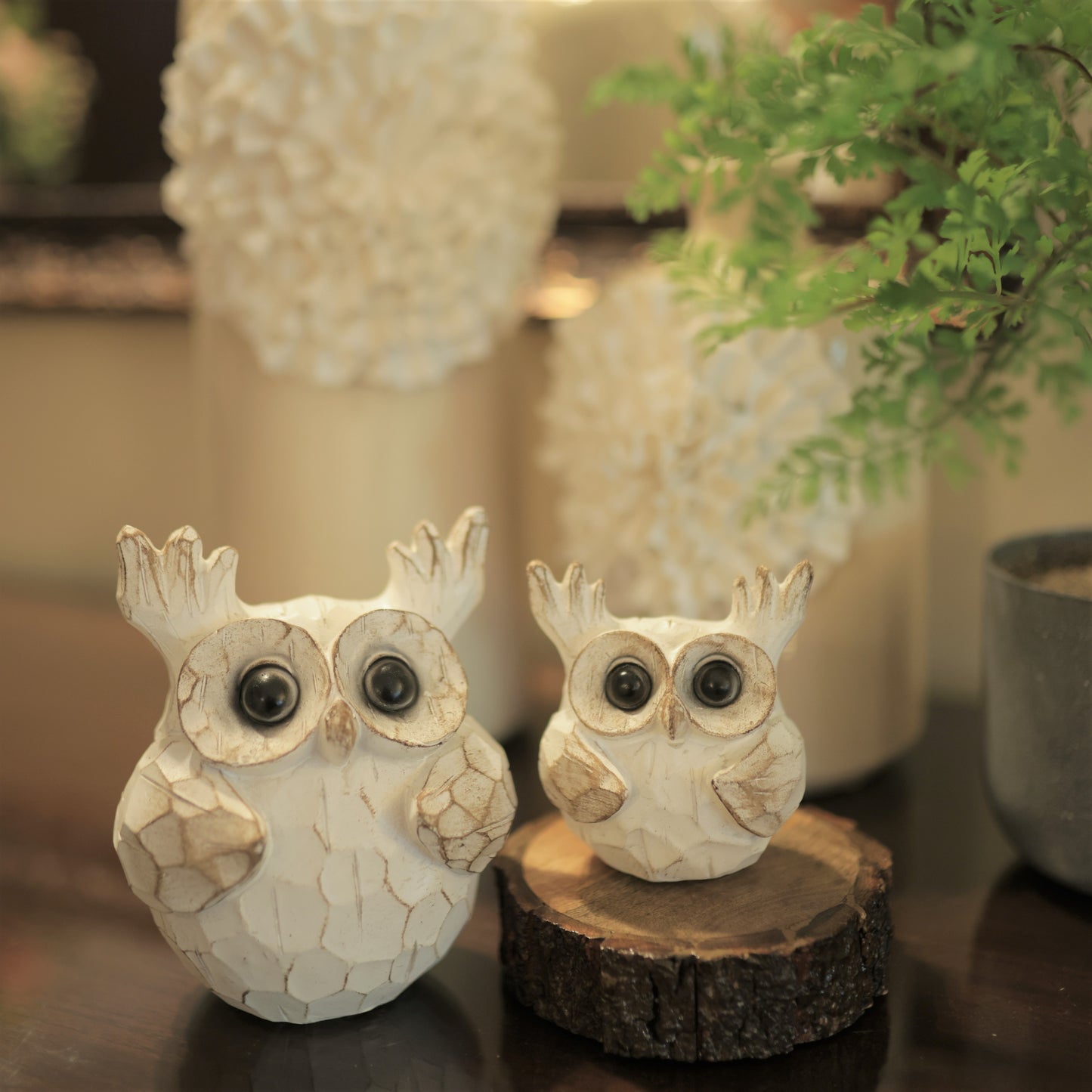 Mini Fat Owl set of 2