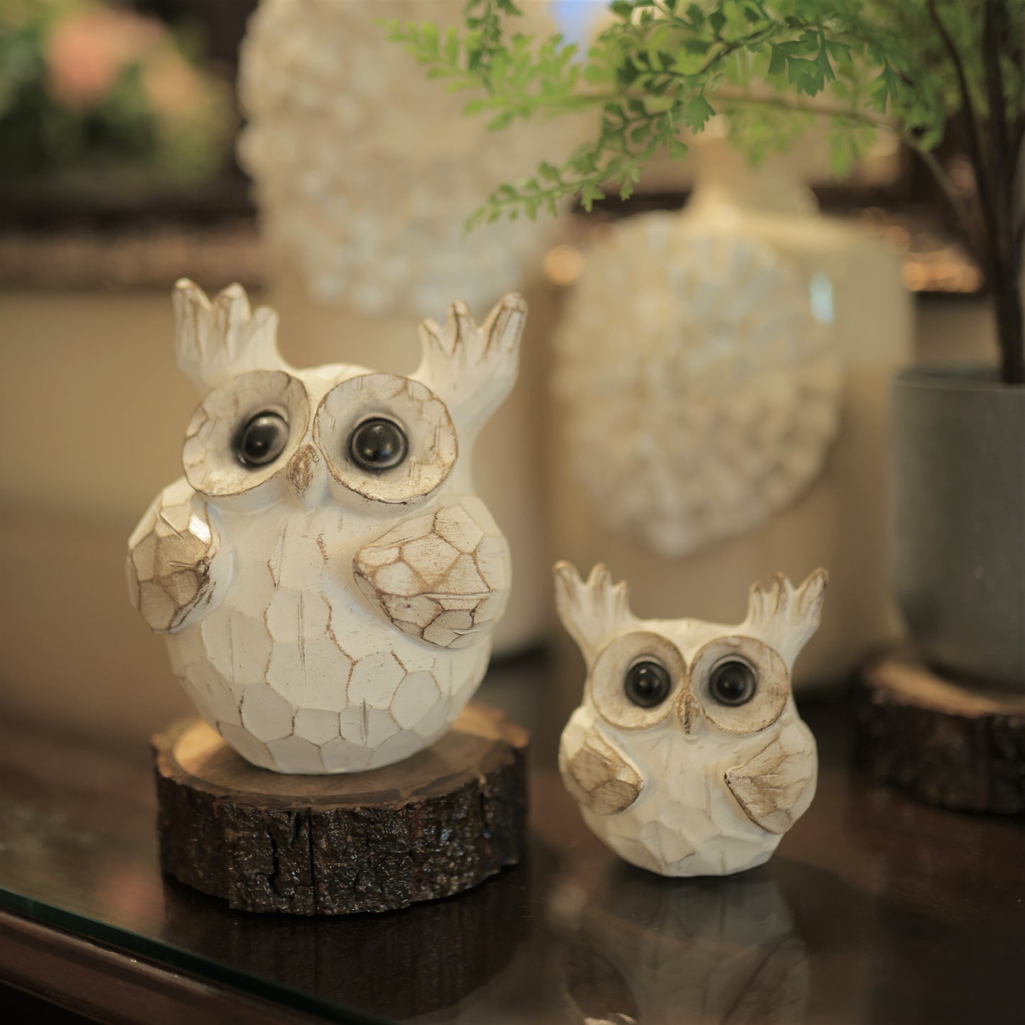 Mini Fat Owl set of 2