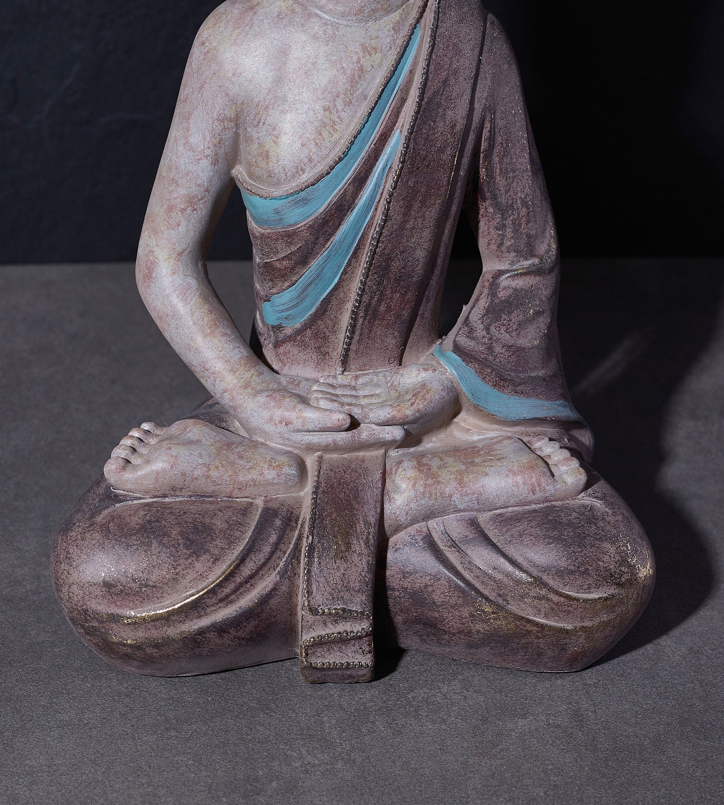 Rustic Sitting Buddha Statue