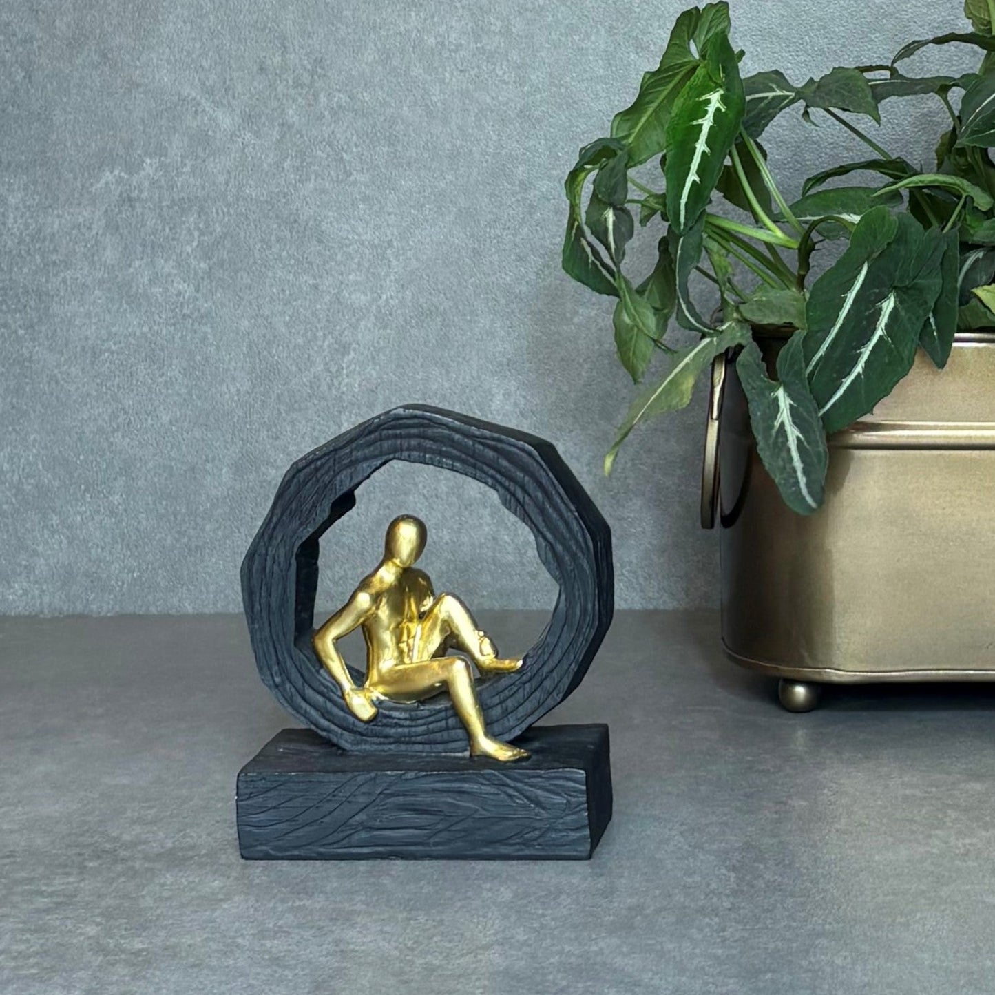Sitting Figure Sculpture