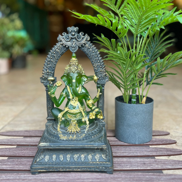Antique Gold Ganesha