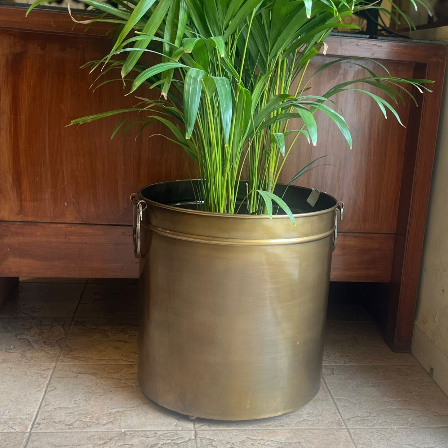 Big Brass Planter