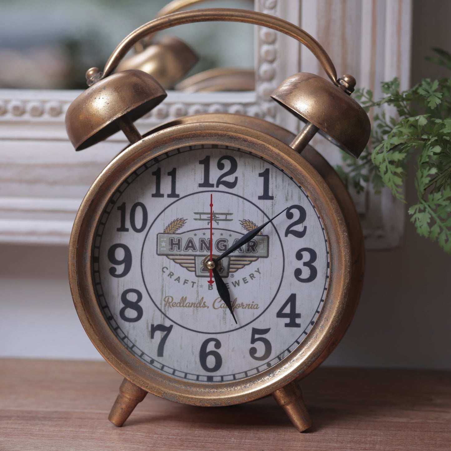 Vintage Gold Clock
