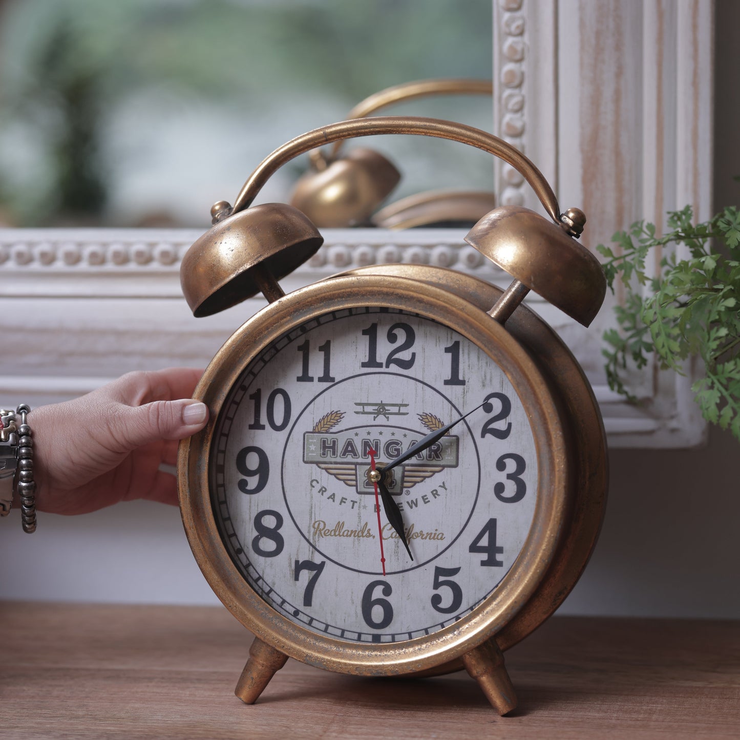 Vintage Gold Clock