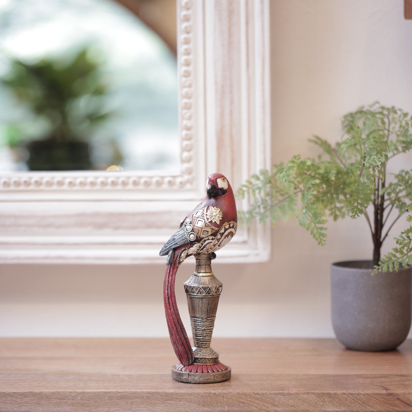 Scarlet Macaw Sculpture