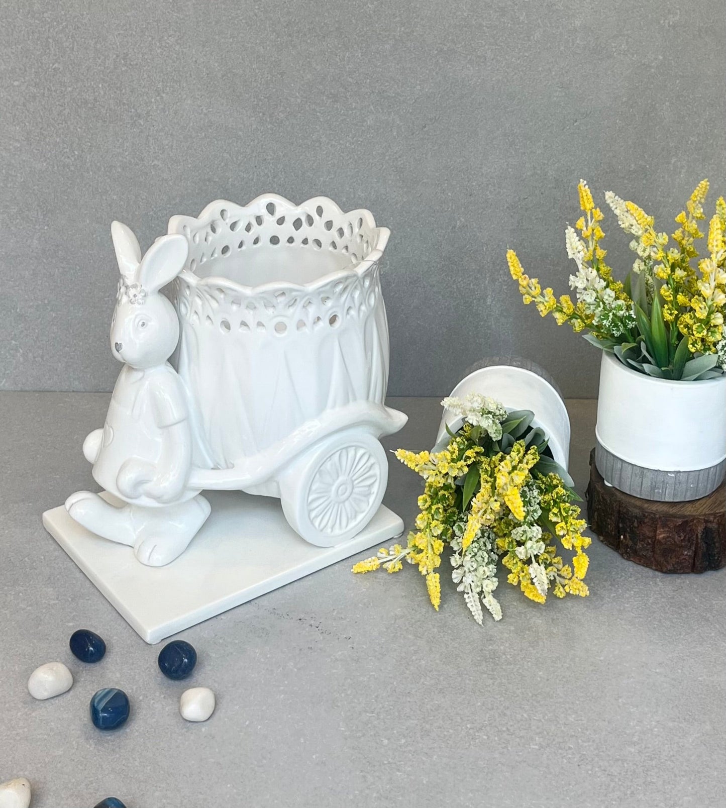 animal planters, ceramic planters, ceramic planter online, small ceramic outdoor planters, small ceramic planters, ceramic planters online, ceramic planters near me, ceramic planters online india, white ceramic planter, ceramic planter whole sale, bunny planter, rabbit planter,cute planter, mora taara, decor kart, good earth, inara home decor, fabindia,address home
