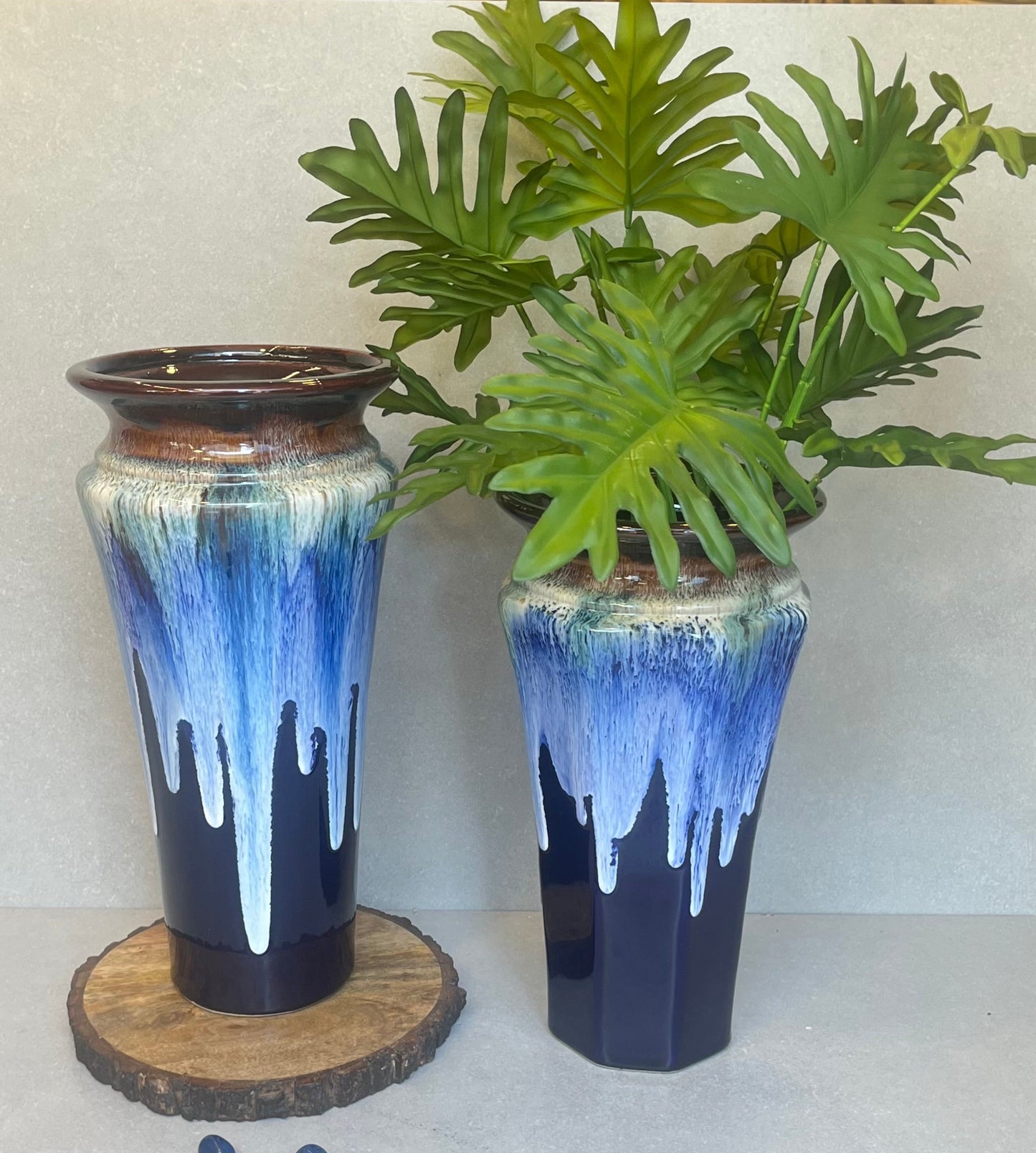 inara home decor, inara shop, home decor at home store, house and home decor, home décor, gift for home, home decor accesories, garden decor, blue planters, planters, ceramic planter, balcony planters, otdoor planters , Blue & White planter, blue pottery, glazed planter, indoor planter, round planter, mora taara, decor kart, nestasia, fabindia, jaypore, address home, good earth