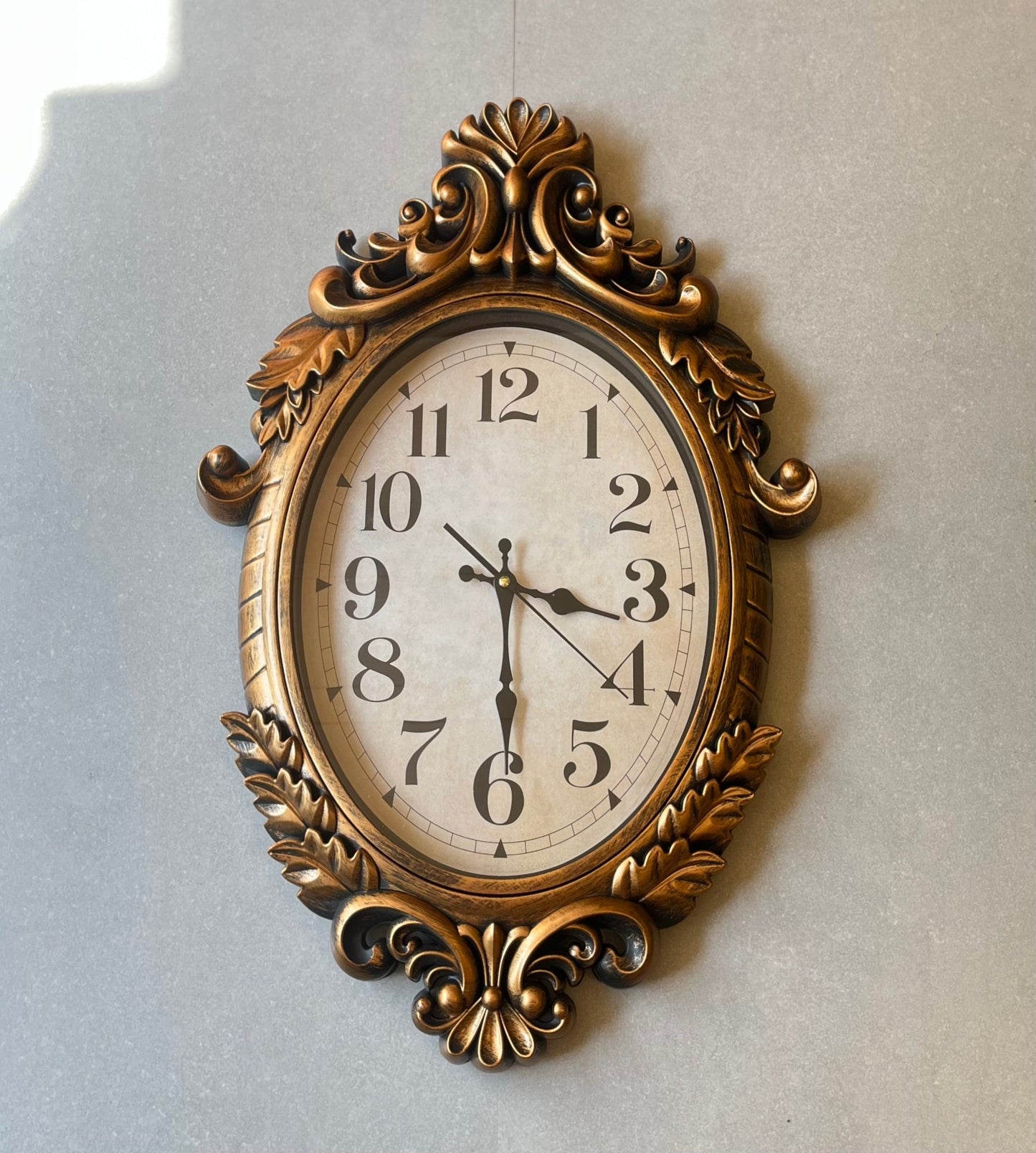 Victorian Clock Gold