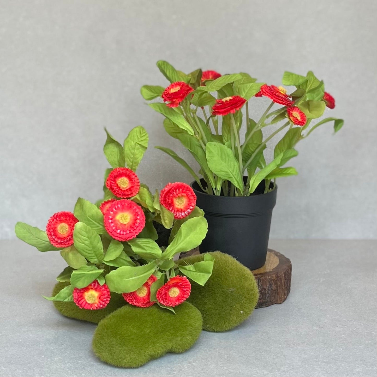 Artificial Daisy Pot