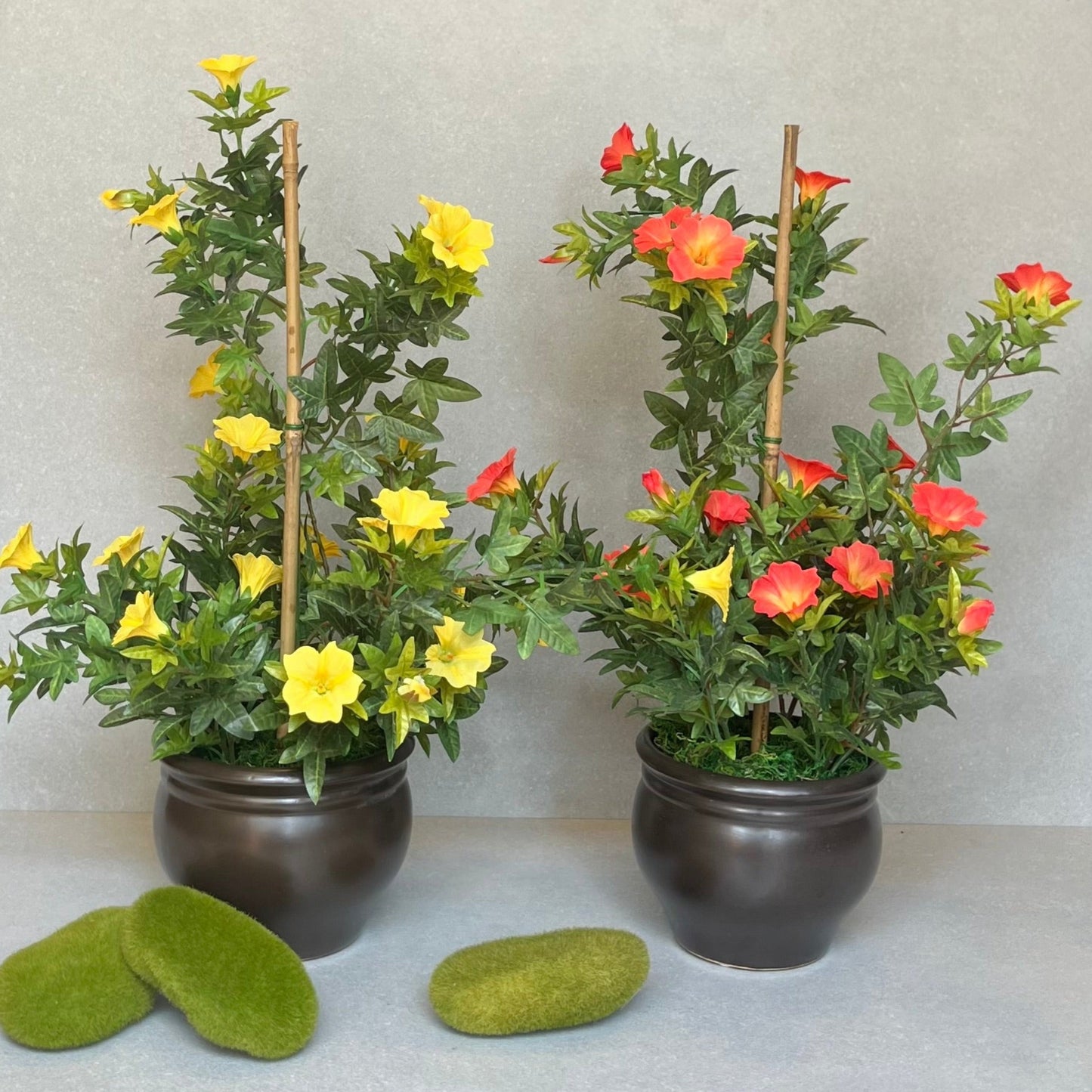 Artificial Morning Glory Pot