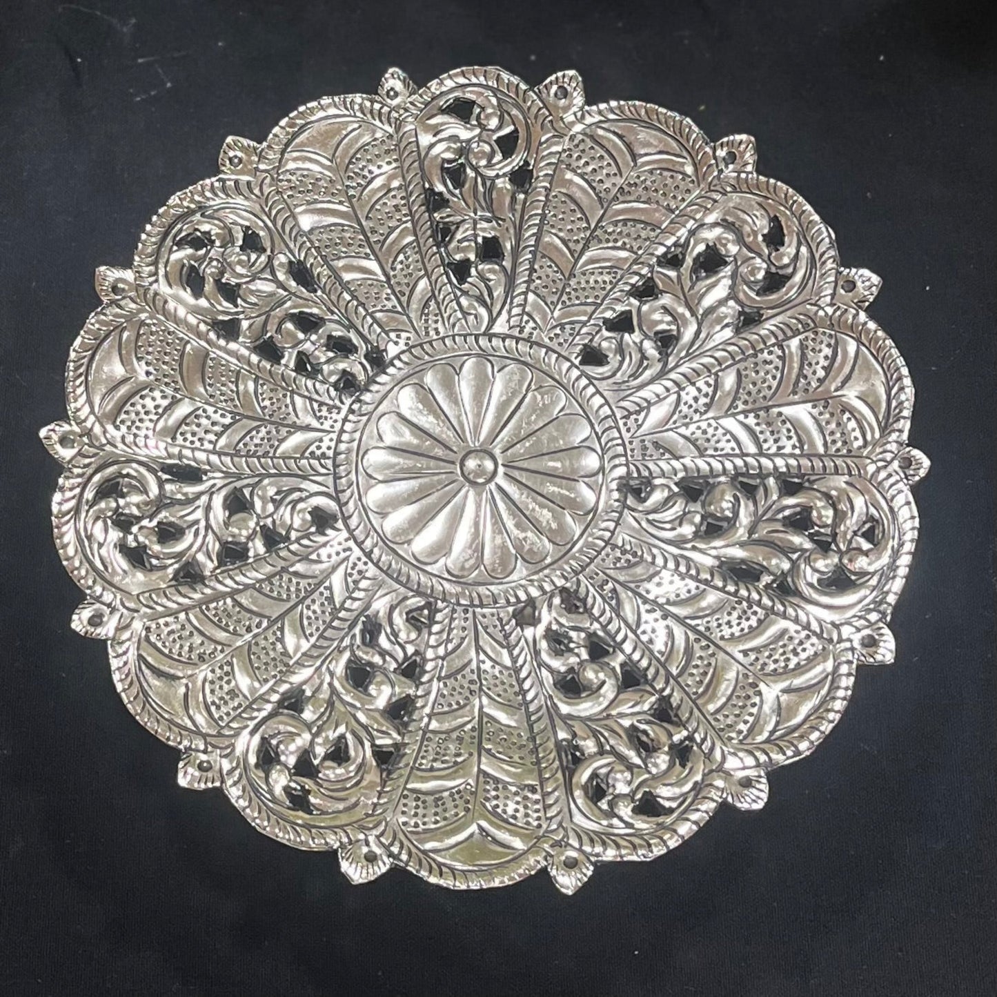 Antique Silver Platter