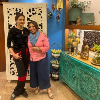 Happy customer at Inara Home Decor