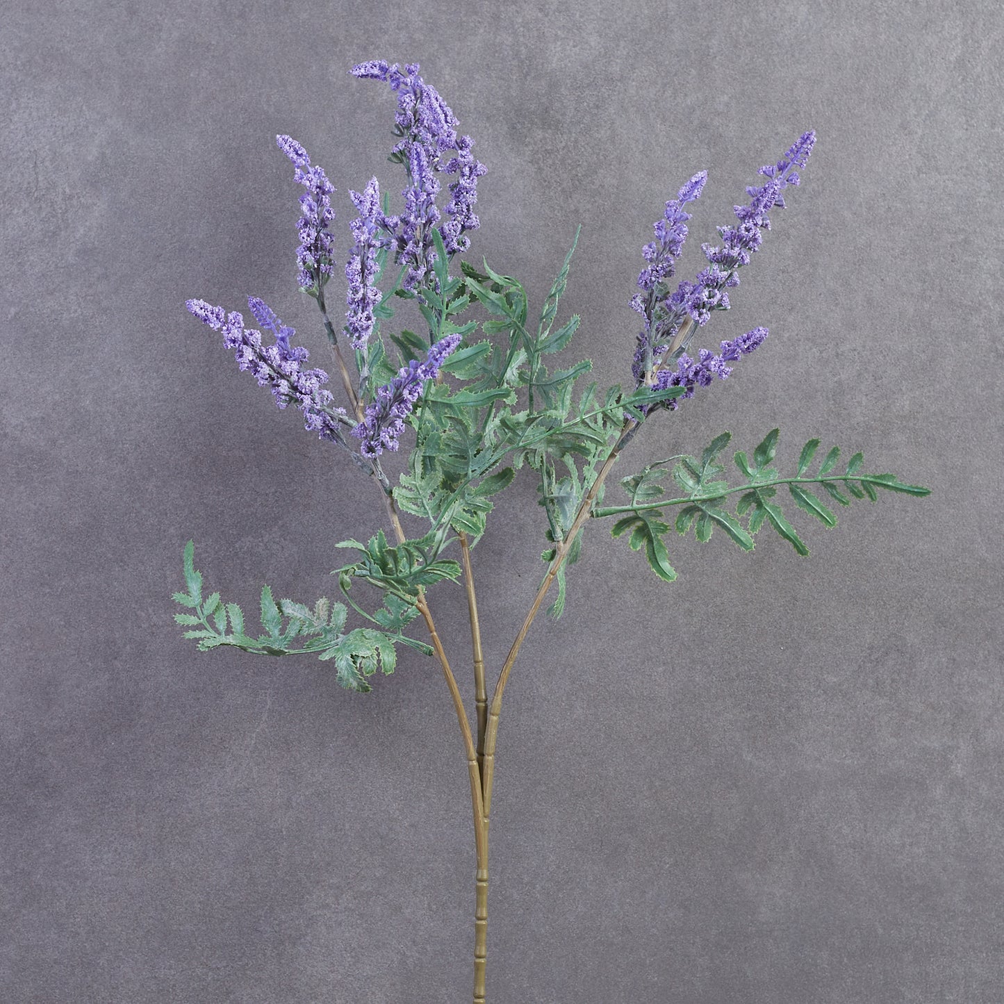 Artificial Foxtail Fern Stem Lavender