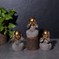 Wise Monks - Set of 3