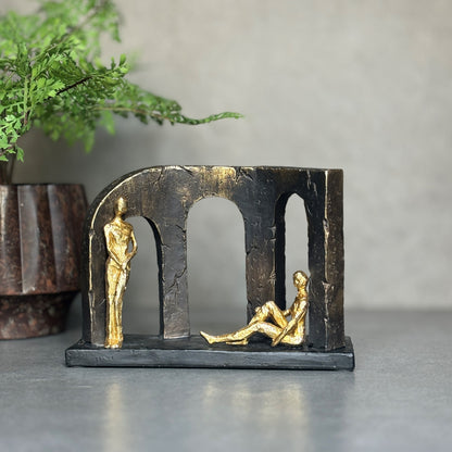 3 Pillar Couple Sculpture