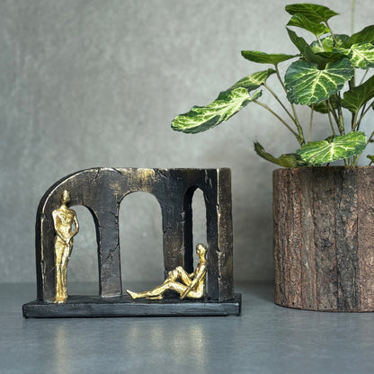 3 Pillar Couple Sculpture